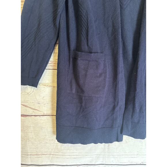 Simply Scarlett Navy Blue Cardigan Women Sz L - Picture 3 of 9